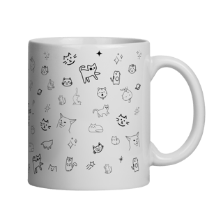 Nome do produto Caneca Hyperfocus - Cute Kittens