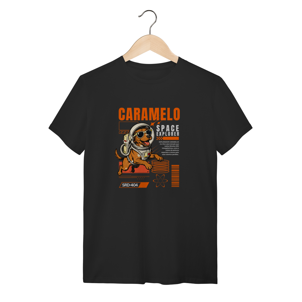 Nome do produto: Caramelo Space Explorer: O Vira-Lata Rumo ao Infinito e Além!