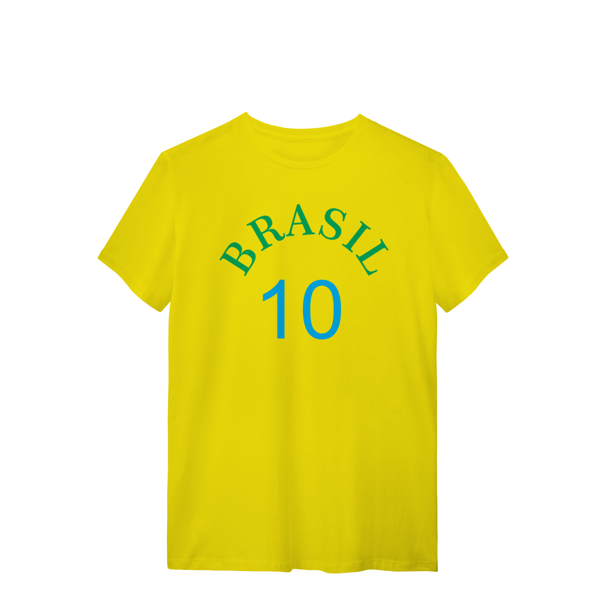 Nome do produto: CAMISETA BRASIL AMARELA