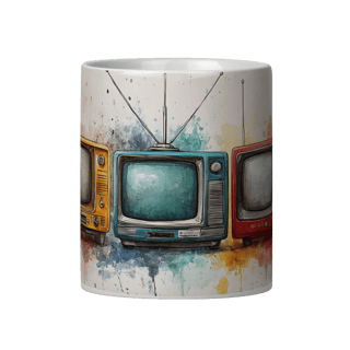 Nome do produto Caneca - Retro TV