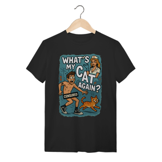Nome do produto Camiseta  Oficial Whats My Cat Again Tomark