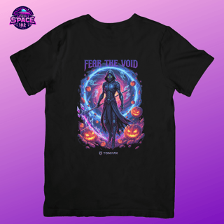 Nome do produto Camiseta TOMARK Oficial edição de halloween Fear The Void