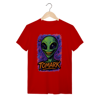 Nome do produto Camiseta Oficial Alien Sorrindo Tomark Edição Especial