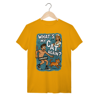 Nome do produto Camiseta  Oficial Whats My Cat Again Tomark