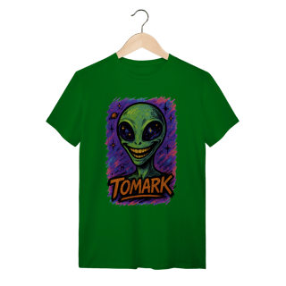 Nome do produto Camiseta Oficial Alien Sorrindo Tomark Edição Especial