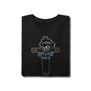 Nome do produto Camiseta Green Day Savior St Jimmy Crucificado