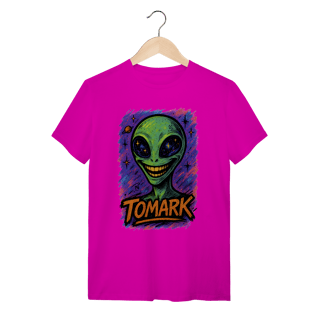Nome do produto Camiseta Oficial Alien Sorrindo Tomark Edição Especial