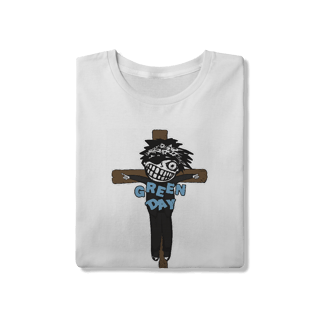 Nome do produto Camiseta Green Day Savior St Jimmy Crucificado
