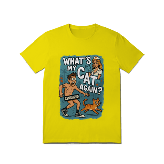 Nome do produto Camiseta  Oficial Whats My Cat Again Tomark