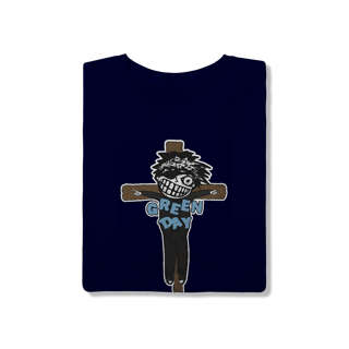 Nome do produto Camiseta Green Day Savior St Jimmy Crucificado