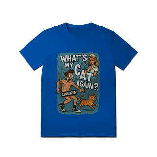 Nome do produto Camiseta  Oficial Whats My Cat Again Tomark