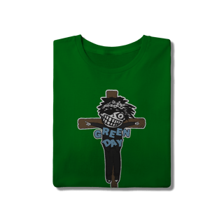 Nome do produto Camiseta Green Day Savior St Jimmy Crucificado