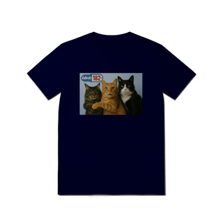 Nome do produto Camiseta  Gatos blink 182 Cats Of The State