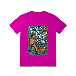 Nome do produto Camiseta  Oficial Whats My Cat Again Tomark