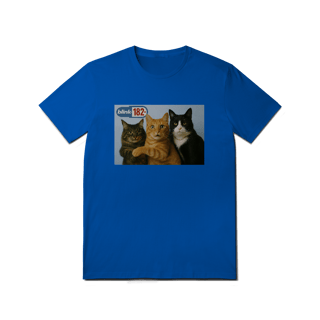 Nome do produto Camiseta  Gatos blink 182 Cats Of The State