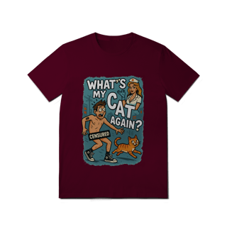 Nome do produto Camiseta  Oficial Whats My Cat Again Tomark