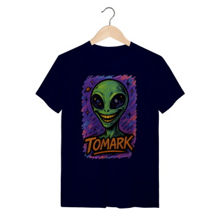 Nome do produto Camiseta Oficial Alien Sorrindo Tomark Edição Especial