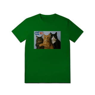 Nome do produto Camiseta  Gatos blink 182 Cats Of The State