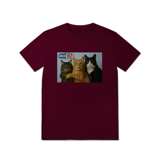Nome do produto Camiseta  Gatos blink 182 Cats Of The State