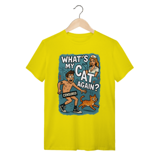 Nome do produto Camiseta  Oficial Whats My Cat Again Tomark