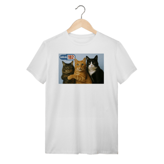Nome do produto Camiseta  Gatos blink 182 Cats Of The State