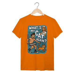 Nome do produto Camiseta  Oficial Whats My Cat Again Tomark