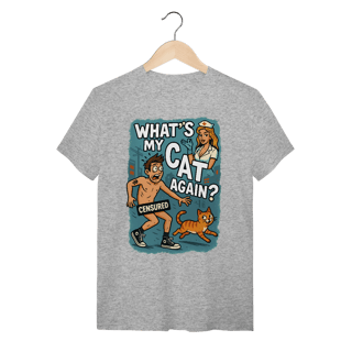 Nome do produto Camiseta  Oficial Whats My Cat Again Tomark