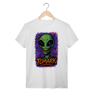 Nome do produto Camiseta Oficial Alien Sorrindo Tomark Edição Especial