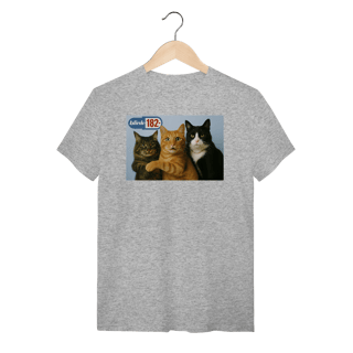 Nome do produto Camiseta  Gatos blink 182 Cats Of The State