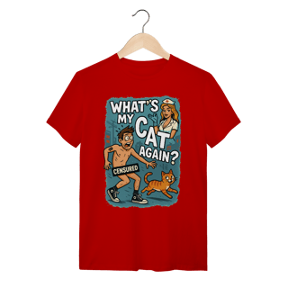 Nome do produto Camiseta  Oficial Whats My Cat Again Tomark