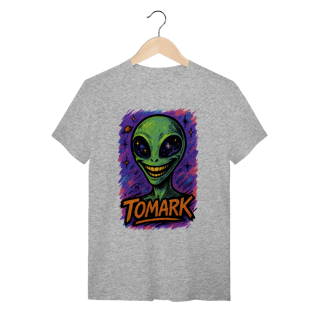Nome do produto Camiseta Oficial Alien Sorrindo Tomark Edição Especial