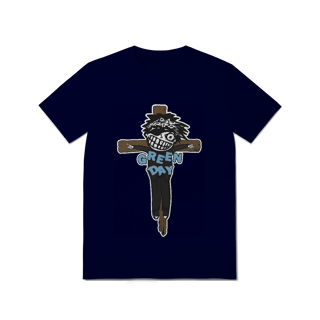 Nome do produto Camiseta Green Day Savior St Jimmy Crucificado