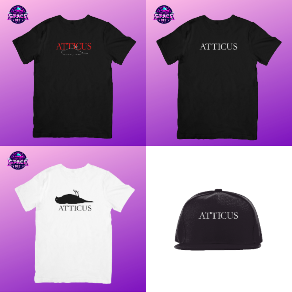 Nome do produto: Kit Atticus – 3 Camisetas + 1 Boné Style Pop Punk PROMOÇÃO