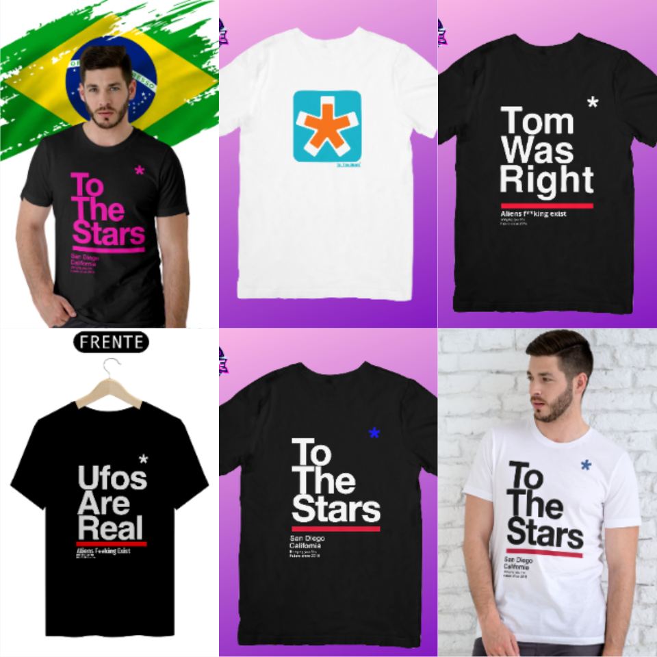 Nome do produto: Kit 6 camisetas To The Stars SUPER PROMOÇÃO