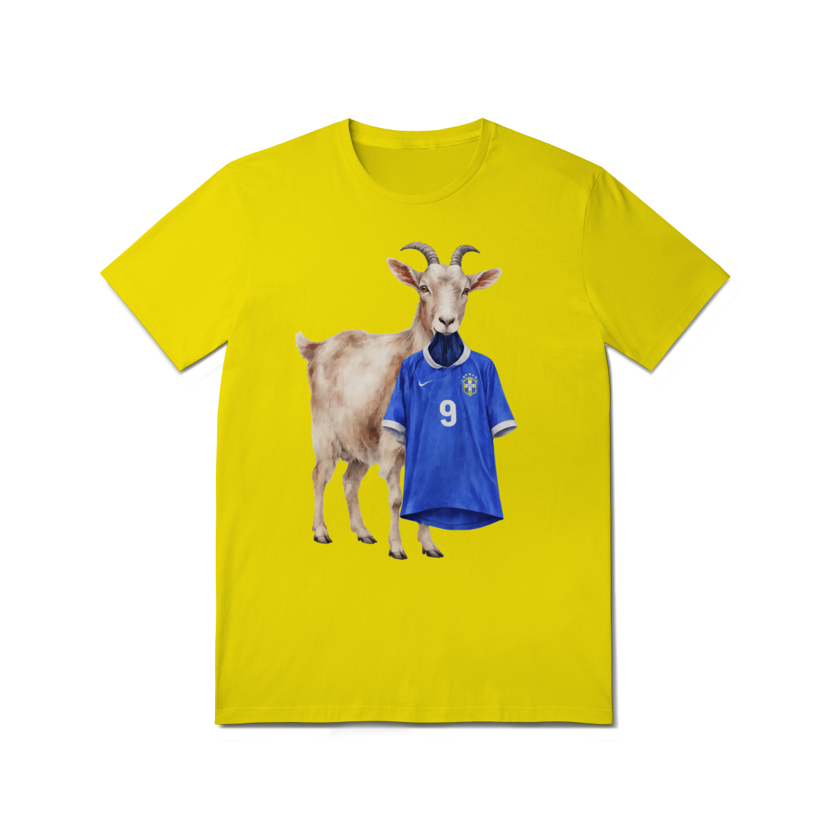 Nome do produto: Camiseta do  Brasil Ano de jogo Goat Mode Uniforme 2  Clássico 2002 CORES VARIADAS