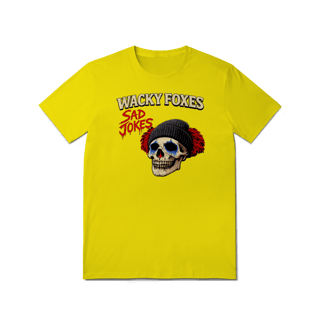 Nome do produto Camiseta oficial Wacky Foxes – Sad Jokes