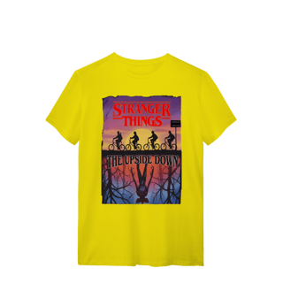 Nome do produto Camiseta Stranger Things Edição Limitada Logo Destacado Em Vermelho