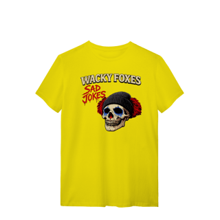Nome do produto Camiseta oficial Wacky Foxes – Sad Jokes