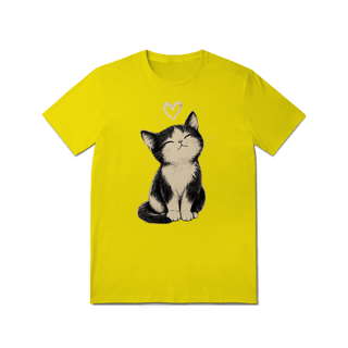 Nome do produto Camiseta Gato Lovers Cores Variadas PROMOÇÃO