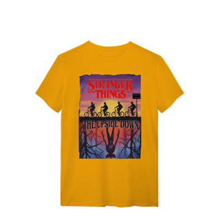 Nome do produto Camiseta Stranger Things Edição Limitada Logo Destacado Em Vermelho