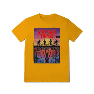 Nome do produto Camiseta Stranger Things Edição Limitada Logo Destacado Em Vermelho