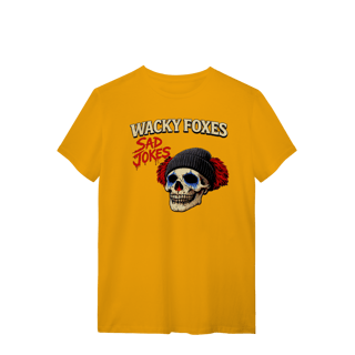 Nome do produto Camiseta oficial Wacky Foxes – Sad Jokes