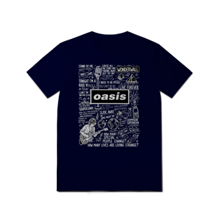 Nome do produto Camiseta Oasis Personalizada