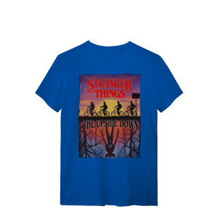 Nome do produto Camiseta Stranger Things Edição Limitada Logo Destacado Em Vermelho