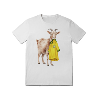 Nome do produto Camiseta Brasil Ano de jogo   Goat Mode 