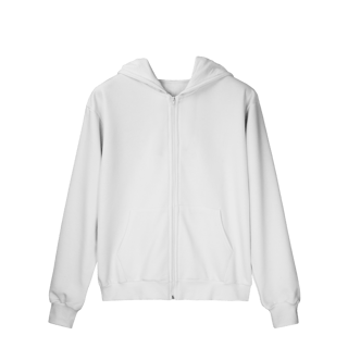 Nome do produto Moletom Branco com Ziper e Capuz Michael Jackson Caricatura Rara Feita por Kurt Cobain(Nirvana)