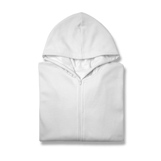 Nome do produto Moletom Branco com Ziper e Capuz Michael Jackson Caricatura Rara Feita por Kurt Cobain(Nirvana)