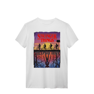 Nome do produto Camiseta Stranger Things Edição Limitada Logo Destacado Em Vermelho