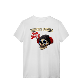 Nome do produto Camiseta oficial Wacky Foxes – Sad Jokes