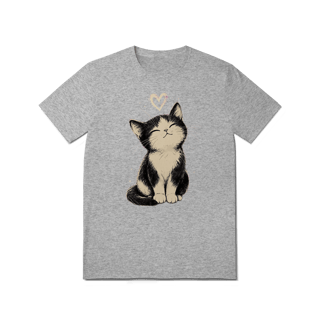 Nome do produto Camiseta Gato Lovers Cores Variadas PROMOÇÃO